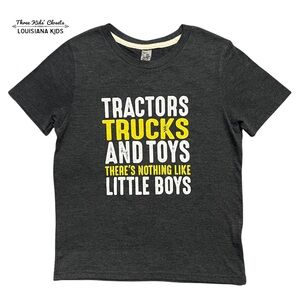Instant Message Sz S Tractors Trucks Toys Boys Shirt